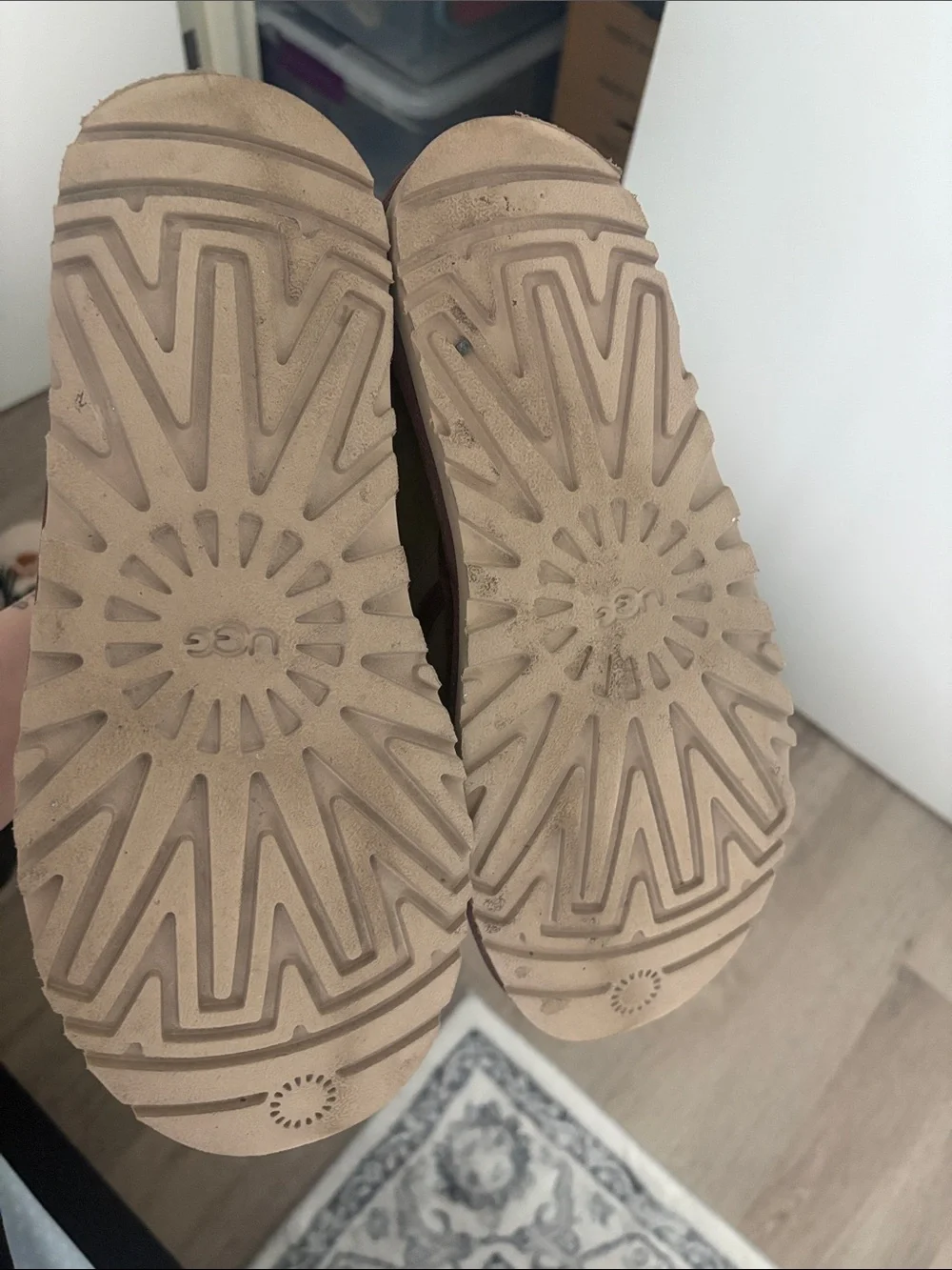 UGG tan suede